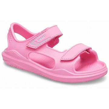 Sandalias Crocs Swiftwater™ Expedition Niña Rosas | Mexico 1611NWYB